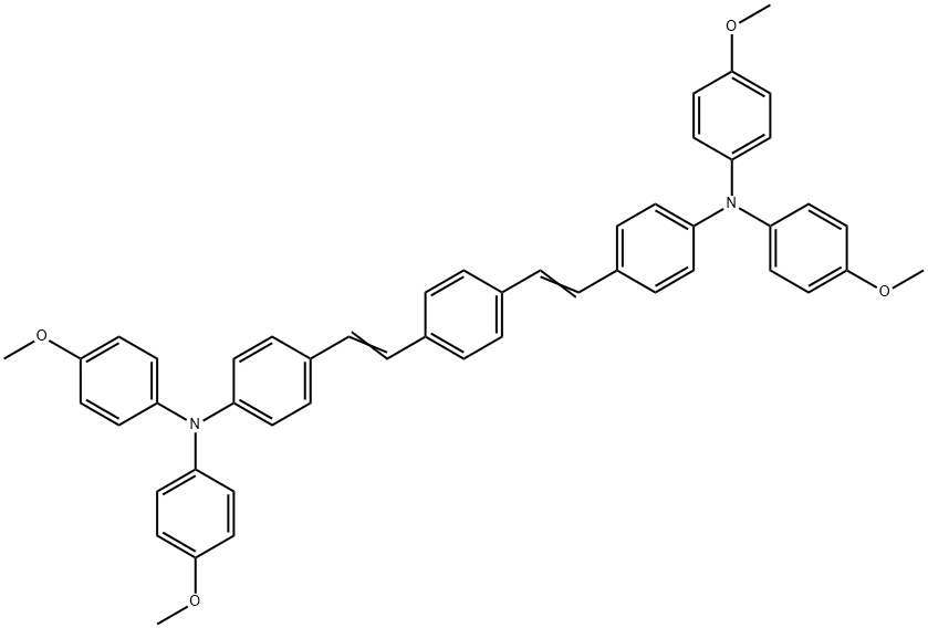 4,4'-(1,4-phenylenedi-2,1-ethenedily)bis(p-methoxybenzenyl)Benzenamine