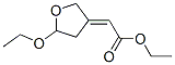 Acetic acid, (5-ethoxydihydro-3(2H)-furanylidene)-, ethyl ester, (E)- (9CI)