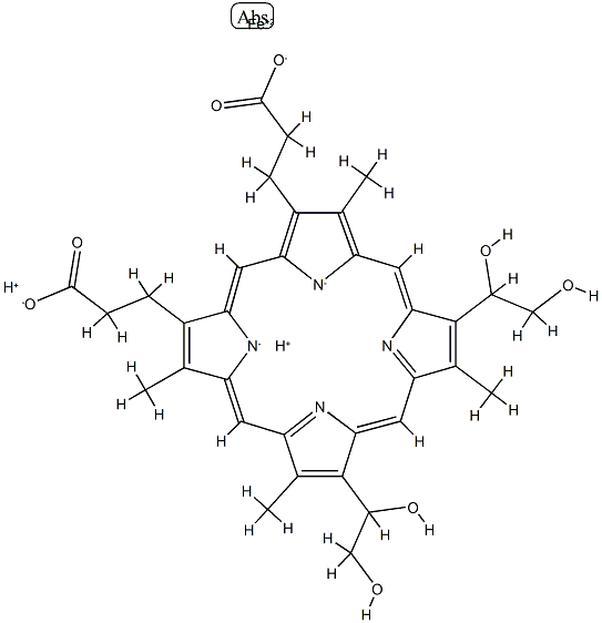 iron deuteroporphyrin 2,4-bis(glycol)