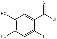 Benzoyl chloride, 2-fluoro-4,5-dihydroxy- (9CI)