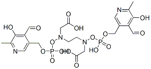 N,N'-bis(pyridoxal-5-phosphate)ethylenediamine-N,N'-diacetic acid
