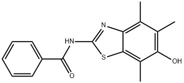 Benzamide,  N-(6-hydroxy-4,5,7-trimethyl-2-benzothiazolyl)-