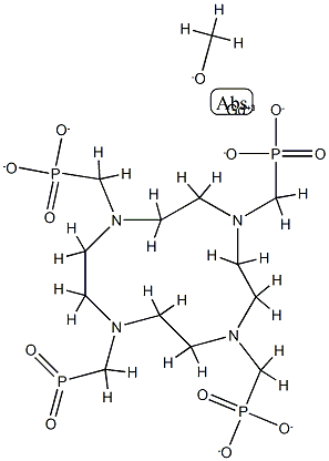 gadolinium-1,4,7,10-tetraazacyclododecane-N,N',N'',N'''-tetrakis(methylenephosphonic acid)