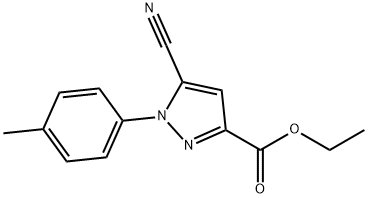 5-氰基-(4-甲基苯基)-1H-吡唑-3-羧酸乙酯