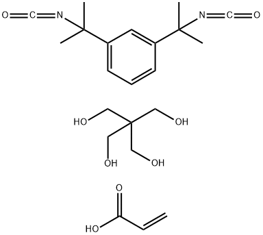 1,3-Propanediol, 2,2-bis(hydroxymethyl)-, polymer with 1,3-bis(1-isocyanato-1-methylethyl)benzene, 2-propenoate
