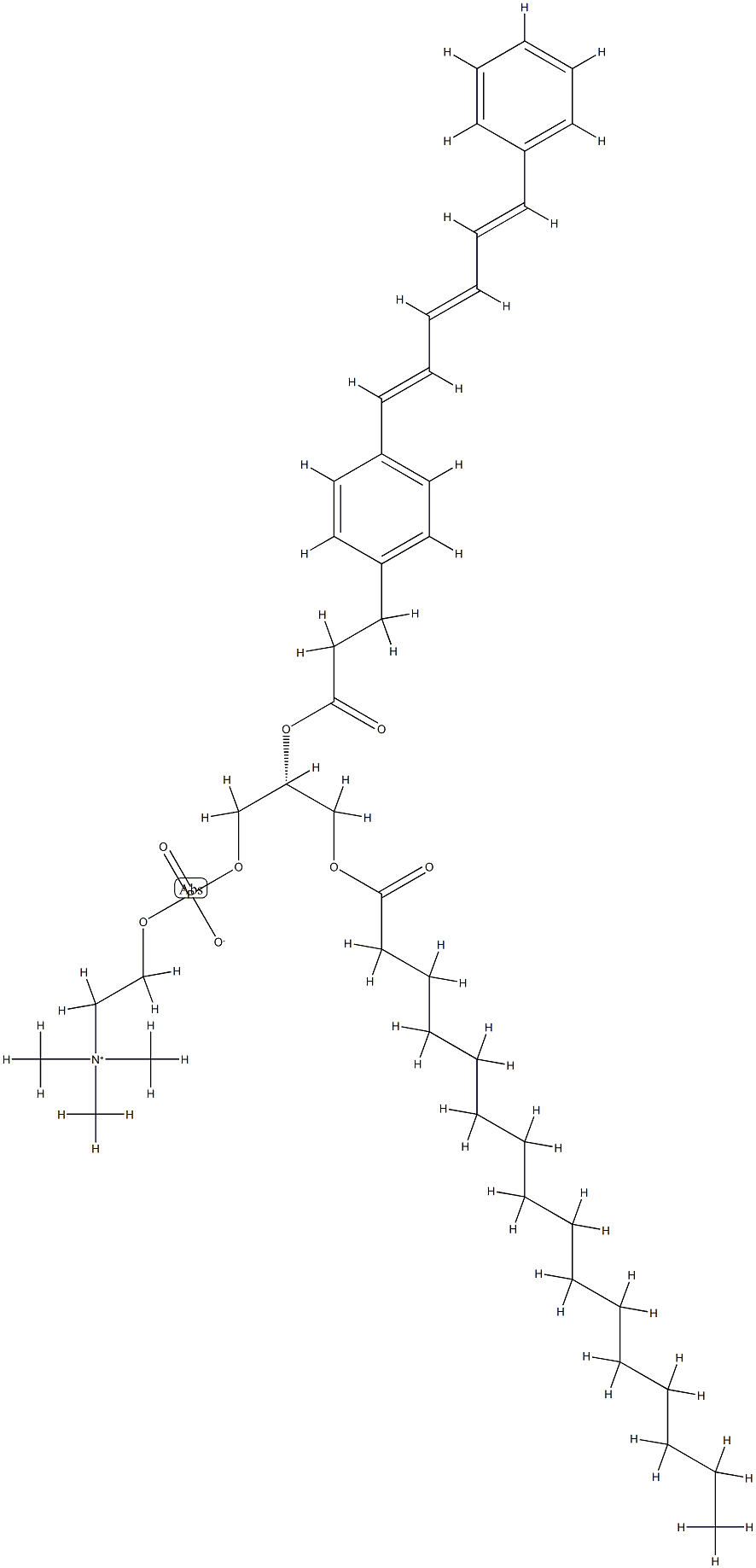 2-(3-(diphenylhexatrienyl)propanoyl)-3-palmitoylphosphatidylcholine