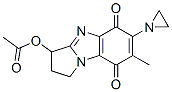 6-N-aziridinyl-3-hydrox-7-methyl-2,3-dihydro-1H-pyrrolo(1,2-a)benzimidazole-5,8-dione 3-acetate