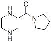 Pyrrolidine, 1-(2-piperazinylcarbonyl)- (9CI)