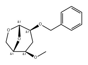 .beta.-L-ribo-Hexopyranose, 1,6-anhydro-3-deoxy-4-O-methyl-2-O-(phenylmethyl)-