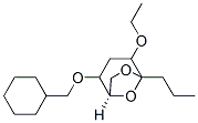 6,8-Dioxabicyclo3.2.1octane, 2-(cyclohexylmethoxy)-4-ethoxy-5-propyl-, 1R-(exo,exo)-