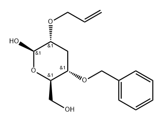 .beta.-D-ribo-Hexopyranose, 3-deoxy-4-O-(phenylmethyl)-2-O-2-propenyl-