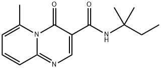 2-methyl-N-(2-methylbutan-2-yl)-10-oxo-1,7-diazabicyclo[4.4.0]deca-2,4 ,6,8-tetraene-9-carboxamide