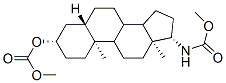 [(3S,5S,10S,13S,17S)-17-(methoxycarbonylamino)-10,13-dimethyl-2,3,4,5, 6,7,8,9,11,12,14,15,16,17-tetradecahydro-1H-cyclopenta[a]phenanthren-3 -yl] methyl carbonate