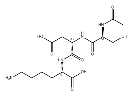 seryl-aspartyl lysine acetylated