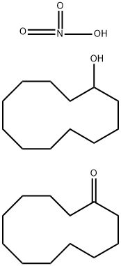 Nitric acid, reaction products with cyclododecanol and cyclododecanone, by-products from, high-boiling fraction, Me esters