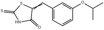 (5E)-5-(3-异丙氧基苯亚甲基)-2-硫代-四氢噻唑-4-酮