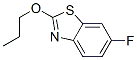 Benzothiazole, 6-fluoro-2-propoxy- (9CI)