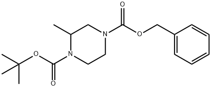 (R)-2-甲基哌嗪-1,4-二甲酸 4-苄酯 1-叔丁酯