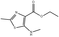 2-甲基-5-(甲氨基)噻唑-4-羧酸乙酯