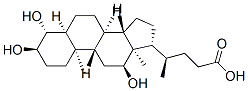 (4R)-4-[(3R,4R,5S,8R,9S,10R,12S,13R,14S,17R)-3,4,12-trihydroxy-10,13-dimethyl-2,3,4,5,6,7,8,9,11,12,14,15,16,17-tetradecahydro-1H-cyclopenta[a]phenanthren-17-yl]pentanoic acid