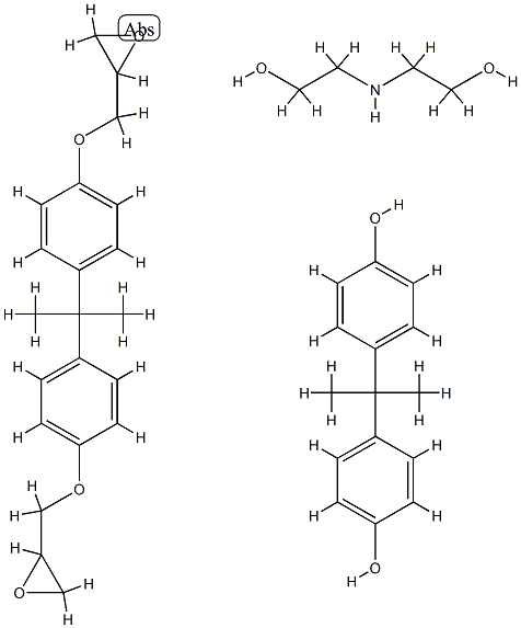 Phenol, 4,4'-(1-methylethylidene)bis-, polymer with 2,2'-iminobis[ethanol] and 2,2'-[(1-methylethylidene) bis(4,1-phenyleneoxymethylene)]bis[oxirane]