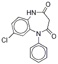 N-DesMethyl ClobazaM-d5