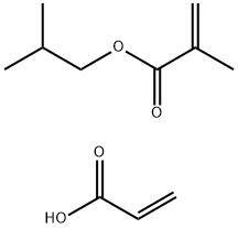 2-Propenoic acid, 2-methyl-, 2-methylpropyl ester, polymer with 2-propenoic acid, sodium salt