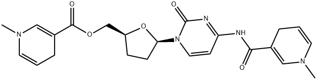 [5-[4-[(1-methyl4H-pyridine-3-carbonyl)amino]-2-oxo-pyrimidin-1-yl]oxo lan-2-yl]methyl 1-methyl-4H-pyridine-3-carboxylate