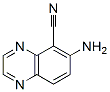 5-Quinoxalinecarbonitrile,  6-amino-