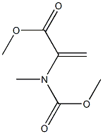 2-Propenoic  acid,  2-[(methoxycarbonyl)methylamino]-,  methyl  ester