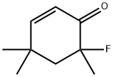 2-Cyclohexen-1-one,  6-fluoro-4,4,6-trimethyl-