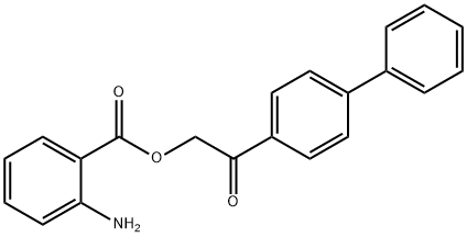 2-AMINO-BENZOIC ACID 2-BIPHENYL-4-YL-2-OXO-ETHYL ESTER