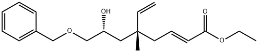 (E)-(5R,7R)-8-BENZYLOXY-7-HYDROXY-5-METHYL-5-VINYL-OCT-2-ENOIC ACID ETHYL ESTER