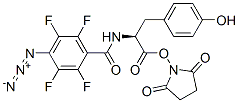 succinimidyl N-(4-azido-2,3,5,6-tetrafluorobenzoyl)tyrosinate