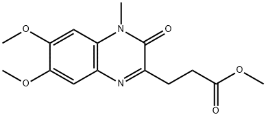 3,4-Dihydro-6,7-dimethoxy-4-methyl-3-oxo-2-quinoxalinepropanoic Acid Methyl Ester