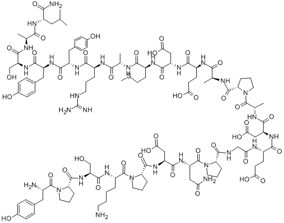 TYR-PRO-SER-LYS-PRO-ASP-ASN-PRO-GLY-GLU-ASP-ALA-PRO-ALA-GLU-ASP-MET-ALA-ARG-TYR-TYR-SER-ALA-LEU-NH2