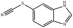 Thiocyanic acid, 1H-benzimidazol-5-yl ester (9CI)