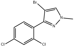4-BROMO-3-(2,4-DICHLOROPHENYL)-1-METHYL-1H-PYRAZOLE