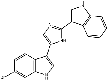 2-(1H-Indol-3-yl)-4-(6-bromo-1H-indol-3-yl)-1H-imidazole