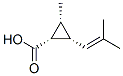 Cyclopropanecarboxylic acid, 2-methyl-3-(2-methyl-1-propenyl)-, (1alpha,2alpha,3alpha)- (9CI)