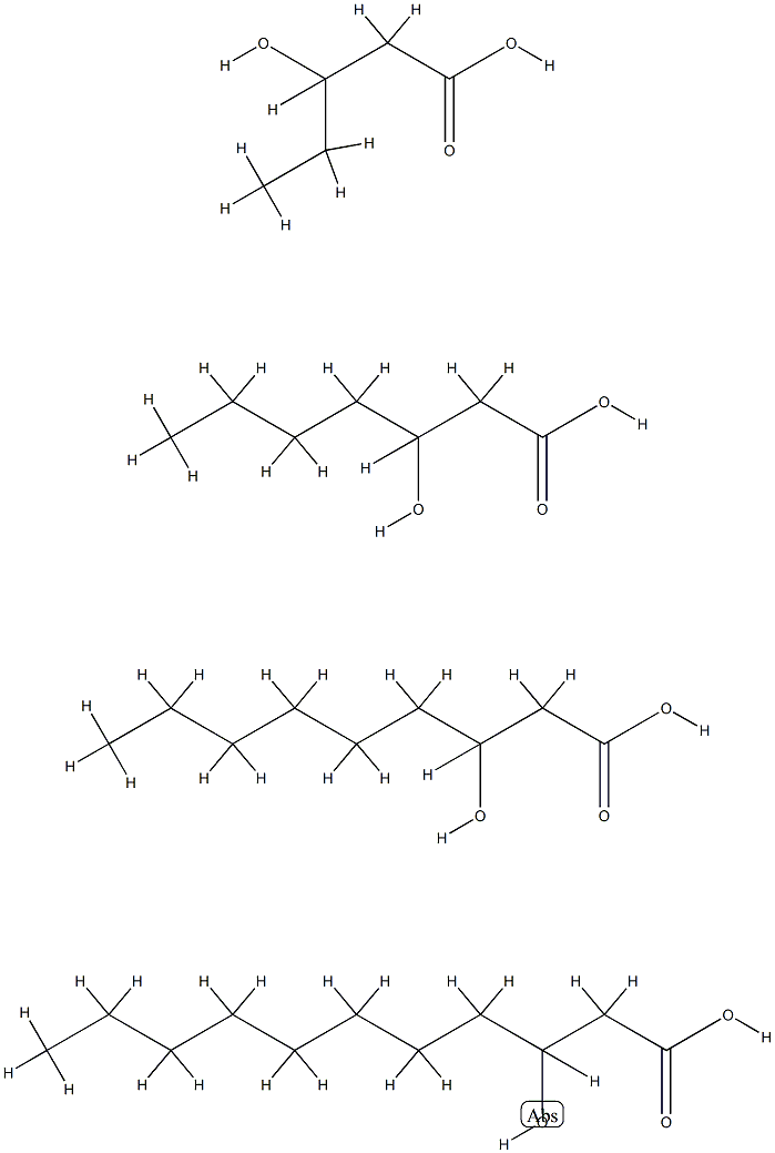 poly(3-hydroxyvalerate)-(3-hydroxyheptanoate)-(3-hydroxynonanoate)-(3-hydroxyundecanoate) copolymer