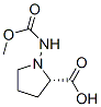 L-Proline, 1-[(methoxycarbonyl)amino]- (9CI)