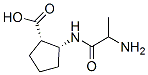 Cyclopentanecarboxylic acid, 2-[(2-amino-1-oxopropyl)amino]-, [1S-[1alpha,2alpha(R*)]]- (9CI)