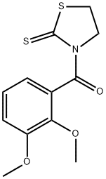 (2,3-二甲氧基苯基)(2-硫代噻唑烷-3-基)甲酮