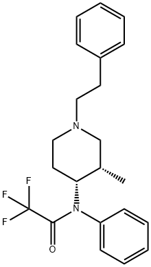 rac-cis Despropionyl Mefentanyl N-Trifluoroacetate