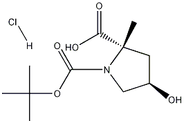 (2S,4R)-4-羟基-1,2-吡咯烷二羧酸 1-叔丁酯 2-甲酯盐酸盐