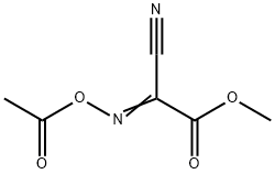 Acetic acid, [(acetyloxy)imino]cyano-, methyl ester (9CI)