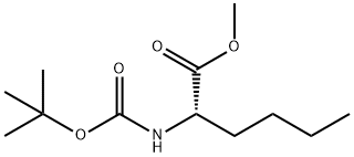 DL-Norleucine, N-[(1,1-dimethylethoxy)carbonyl]-, methyl ester
