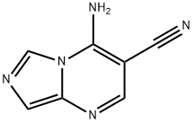Imidazo[1,5-a]pyrimidine-3-carbonitrile,  4-amino-