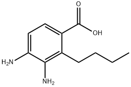 Benzoic acid, 3,4-diamino-2-butyl- (9CI)